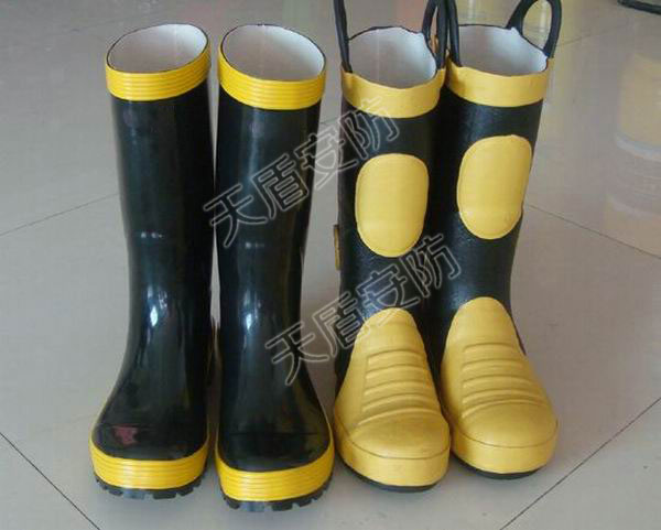 Safety Fire Fighting Shoes