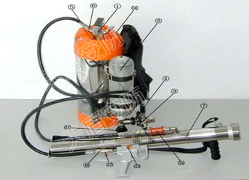 QWMB12 Impulse Water Mist Fire Gun