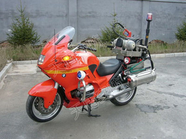 Fire fighting motorcycles rescue equipment