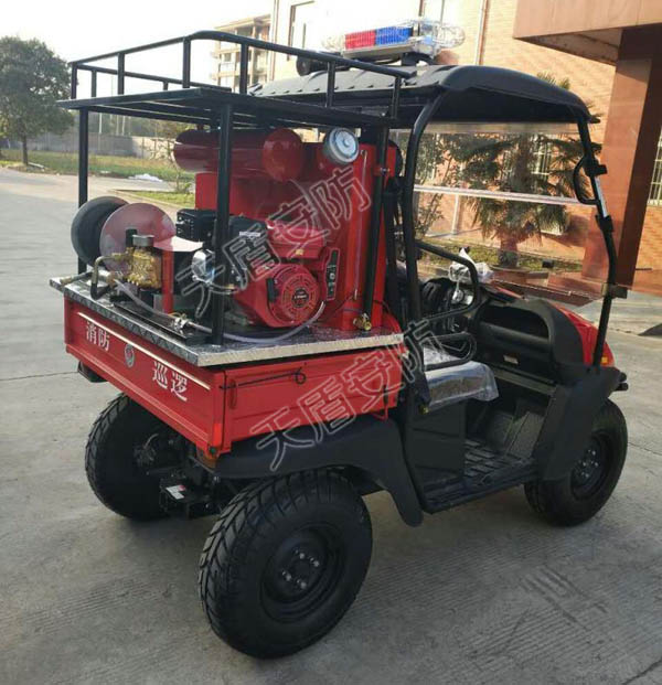 CUV All Terrain Multi Function Fire Fighting Motorcycle