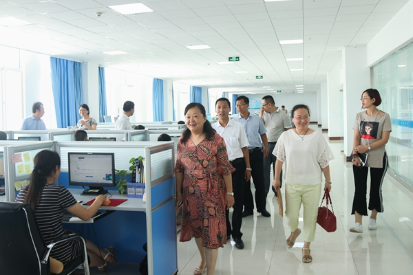  Leaders of Jining City Science and Technology Bureau Visit Our Group for Investigation