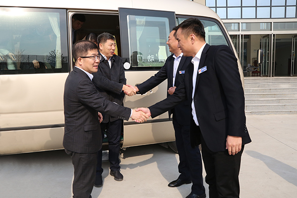 Warmly Welcome China Network Database Chairman Wang Haibo And His Entourages To Visit China Coal Group