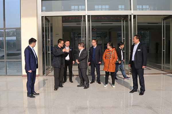 Warmly Welcome China Network Database Chairman Wang Haibo And His Entourages To Visit China Coal Group