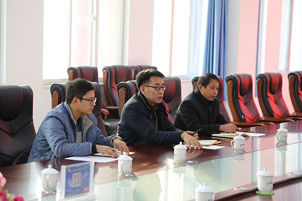 Warmly Welcome leaders of Cross-Border E-Commerce Association of Shandong Province to Visit Shandong Tiandun for Guidance