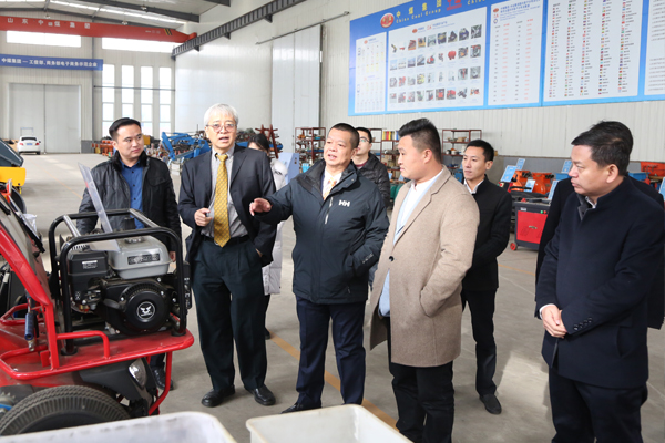 Warmly Welcome Thailand Siweiya Technology Co., Ltd., Chairman Joe MA Visit Shandong Tiandun For Inspection