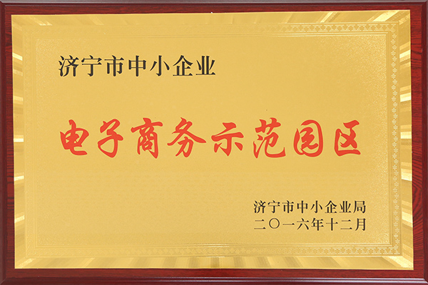 Shandong Tiandun E-Commerce Industrial Park Was Successfully Selected Jining City E-Commerce Demonstration Park