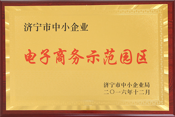 Shandong Shandong Tiandun E-Commerce Industrial Park Was Successfully Selected Jining City E-Commerce Demonstration Park