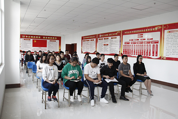 Shandong Tiandun Organize The Celebrate May Fourth Youth Day Theme Activity