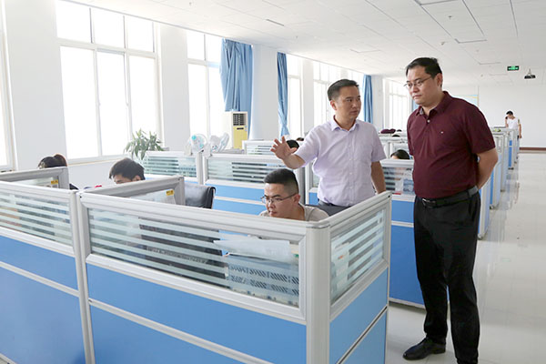 Warmly Welcome Wenshang County Commerce Bureau Director To Visit Shandong Tiandun