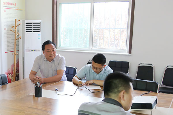 Warm congratulations on  July 1 “Binhei Cup Basketball Competition”preparations for the meeting