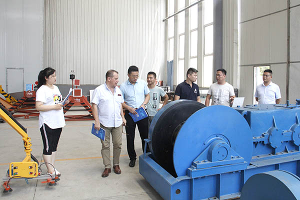 Warmly Welcome Tanzanian Merchants To Visit Shandong Tiandun To Purchase Mining Equipment