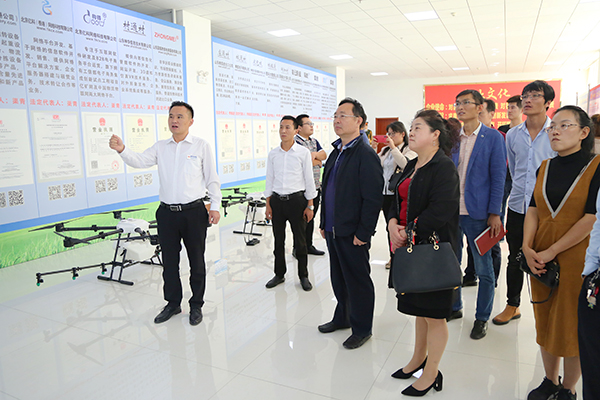 Warmly Welcome The Weishan County Business Bureau Leaders To Visit Shandong Tiandun