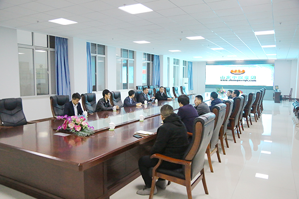 Warmly Welcome the Leaders of Huawei and Baigu Group to Visit Shandong Tiandun