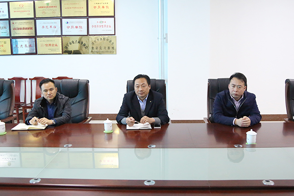 Warmly Welcome the Leaders of Huawei and Baigu Group to Visit Shandong Tiandun