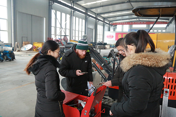 Warmly Welcome Russian Merchants To Visit Shandong Tiandun For Purchase Equipment