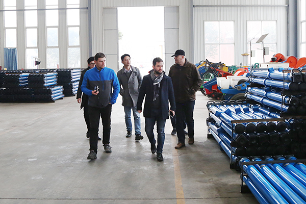 Warmly Welcome Czech Merchants To Visit Shandong Tiandun To Inspect Procurement Equipment