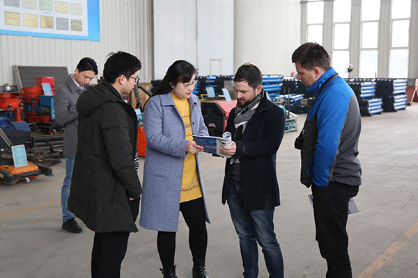 Warmly Welcome Czech Merchants To Visit Shandong Tiandun To Inspect Procurement Equipment