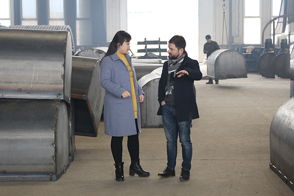 Warmly Welcome Czech Merchants To Visit Shandong Tiandun To Inspect Procurement Equipment