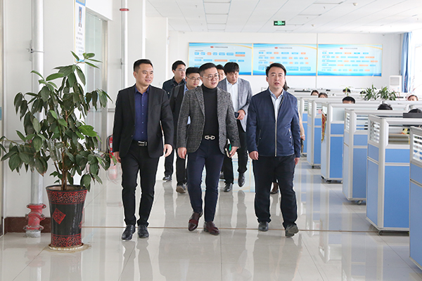 Warmly Welcome The Huawei Leaders To Visit The Shandong Tiandun