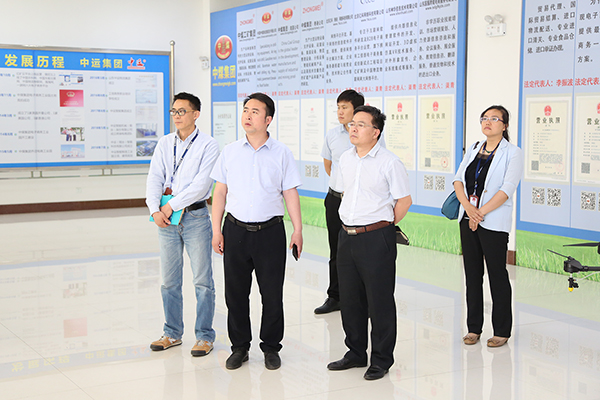 Warmly Welcome High-Tech Zone Science And Technology Innovation Bureau Leaders To Visit The Shandong Tiandun