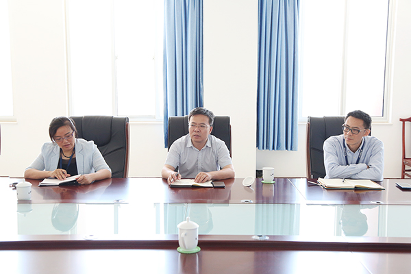 Warmly Welcome High-Tech Zone Science And Technology Innovation Bureau Leaders To Visit The Shandong Tiandun