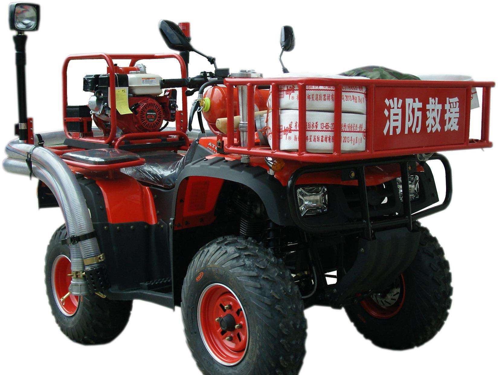 Fire Fighting Motorcycle Features