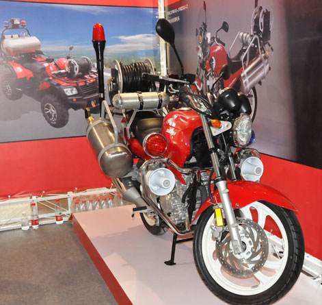 Use And Maintenance Of Fire Fighting Motorcycle Charger And Mechanical Parts