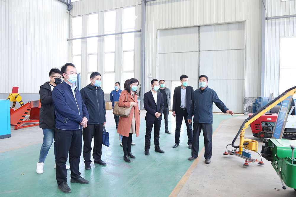 Warm Welcome Shandong Province Standardization Research Institute Leaders And His Party Visited Shandong Tiandun