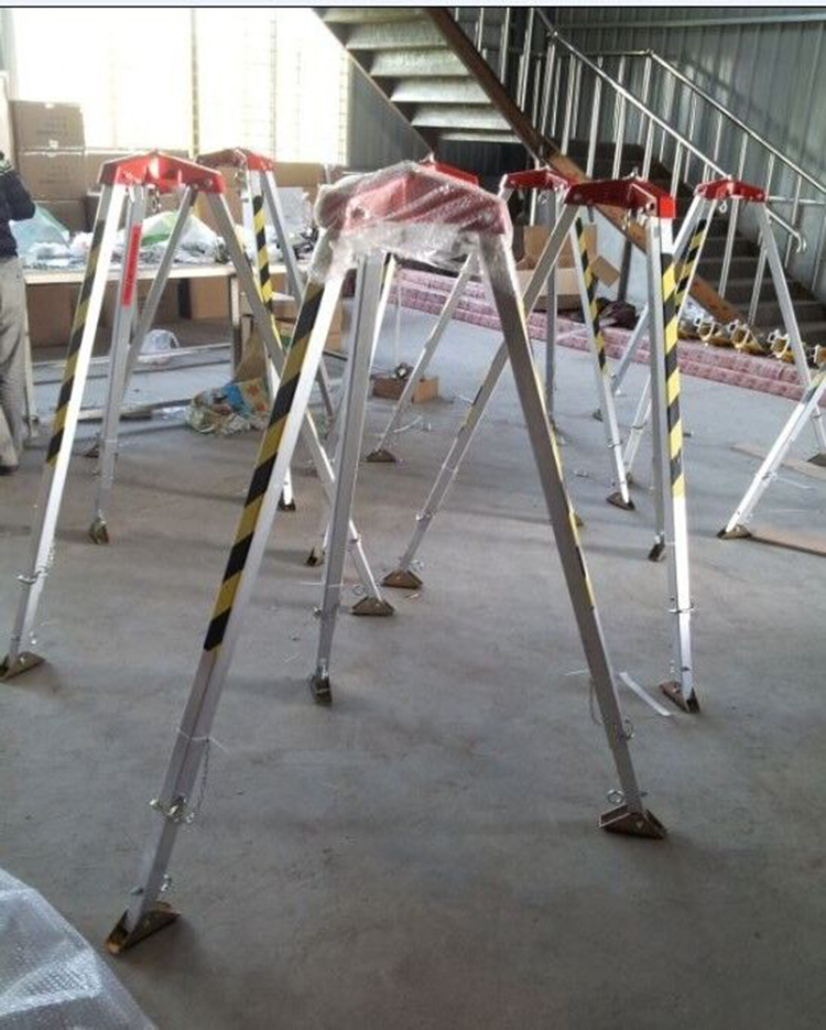 How to quickly put away a rescue tripod?
