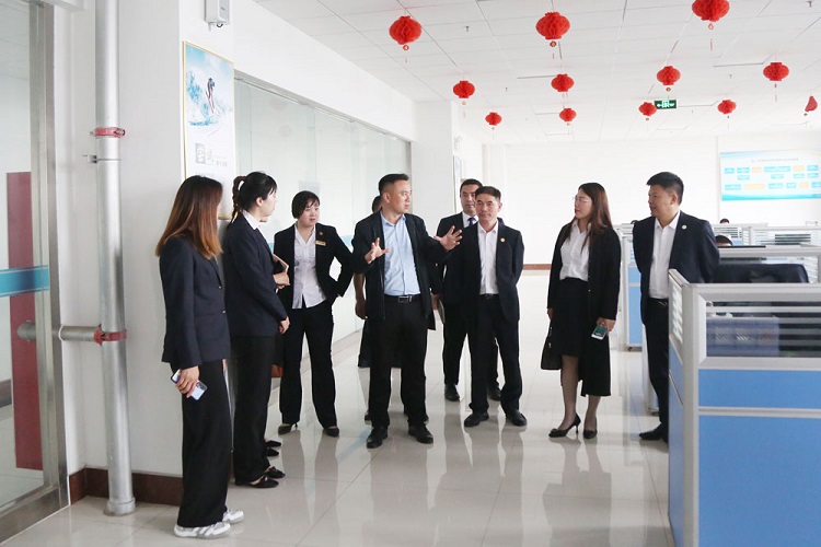 Warmly Welcome The Weishan Lake Chamber Of Commerce In Jining City To Visit Shandong Tiandun Again