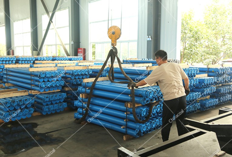 Shandong Tiandun Sent A Batch Of Hydraulic Props To Shanxi Jincheng And Shaanxi Baoji